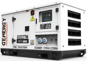 Generador Diésel Insonorizado 230V GDS27M 27KVA GENERGY