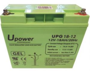 Batería GEL 12V 18Ah U-Power-UPG