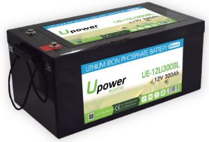 Batería Litio 12V 300Ah Bluetooth U-Power