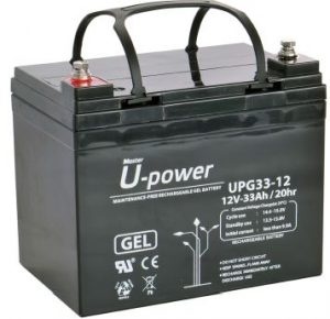 Batería GEL 12V 33Ah U-Power-UPG