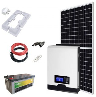 Kit Solar Autocaravana 1000W 12V 2025Whdia (AGM-Voltronic)