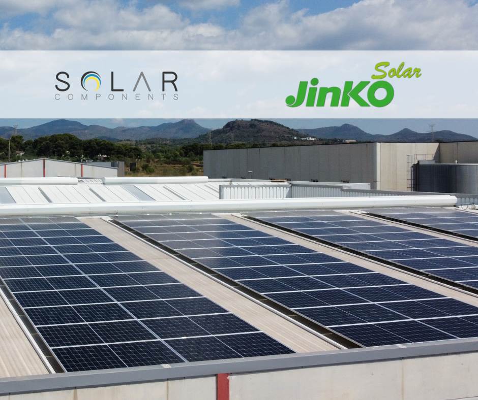 Solar Components es distribuidor de Jinko, referencia a nivel mundial en paneles solares.